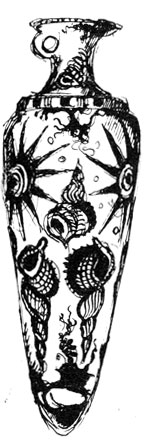 Критская ваза с изображениями морских животных